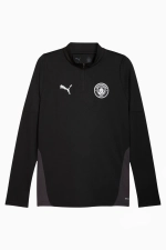 Кофта Puma Manchester City 25/26 Training 1/4 Zip Top - черный