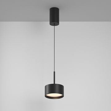 Подвесной светодиодный светильник 12W 4000К P102PL-12W3K-B чёрный Glare Maytoni