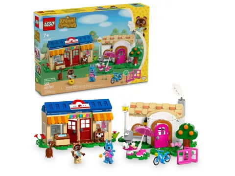 Конструктор LEGO Animal Crossing 77050 Уголок Нука и дом Рози