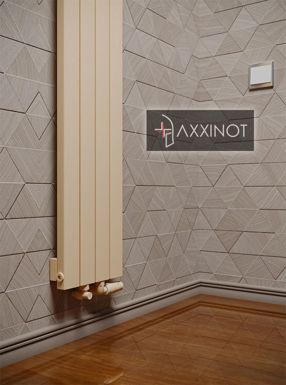 Axxinot Adero V 1500 - вертикальный трубчатый радиатор высотой 1500 мм, палитра RAL