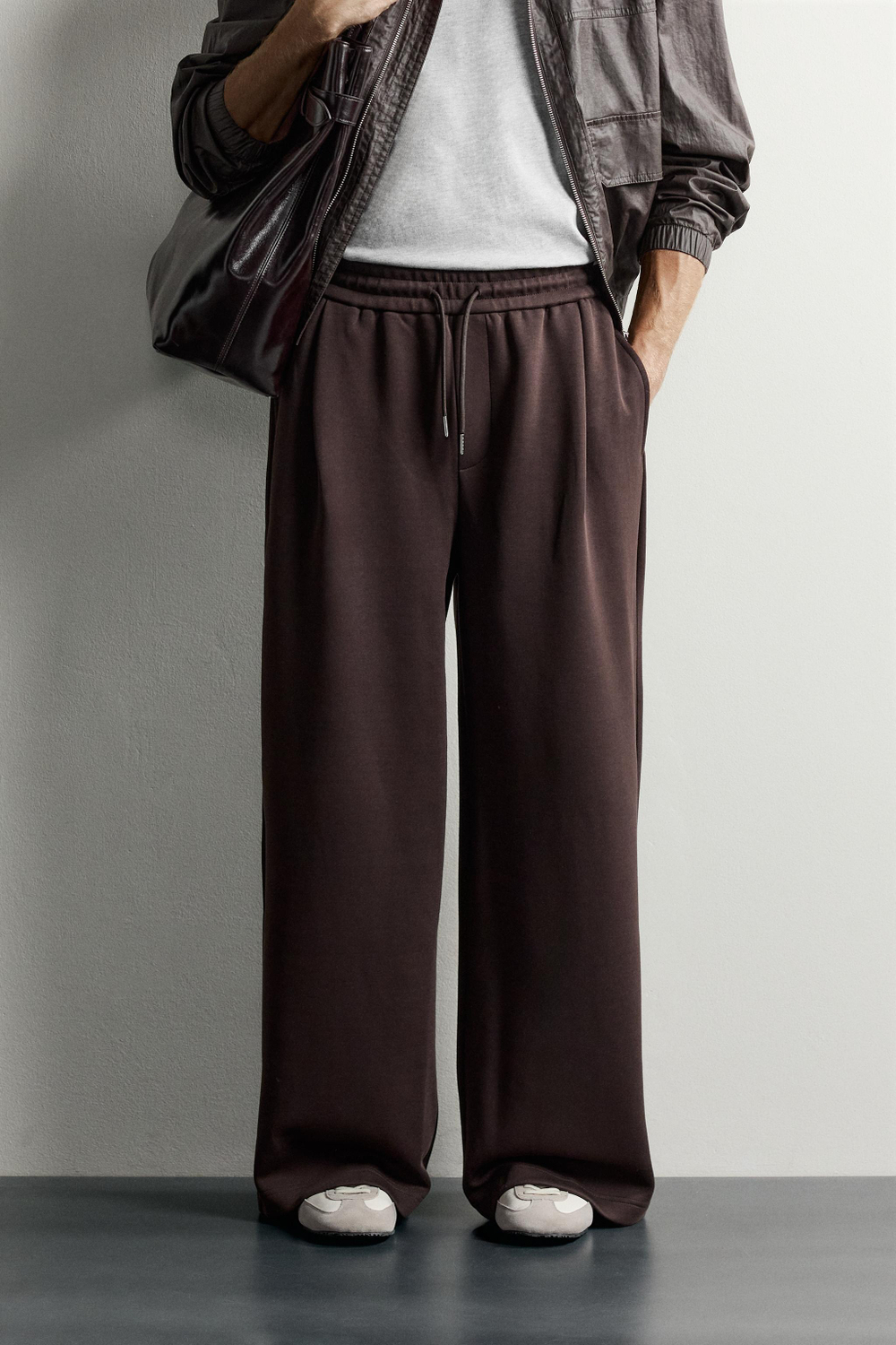 БРЮКИ BALLOON FIT С ЗАЩИПАМИ — ZARA