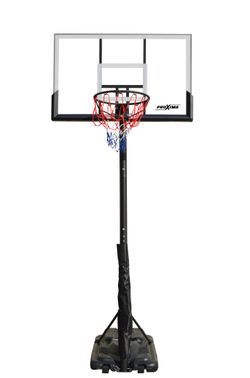 Мобильная баскетбольная стойка Proxima 50”, поликарбонат,