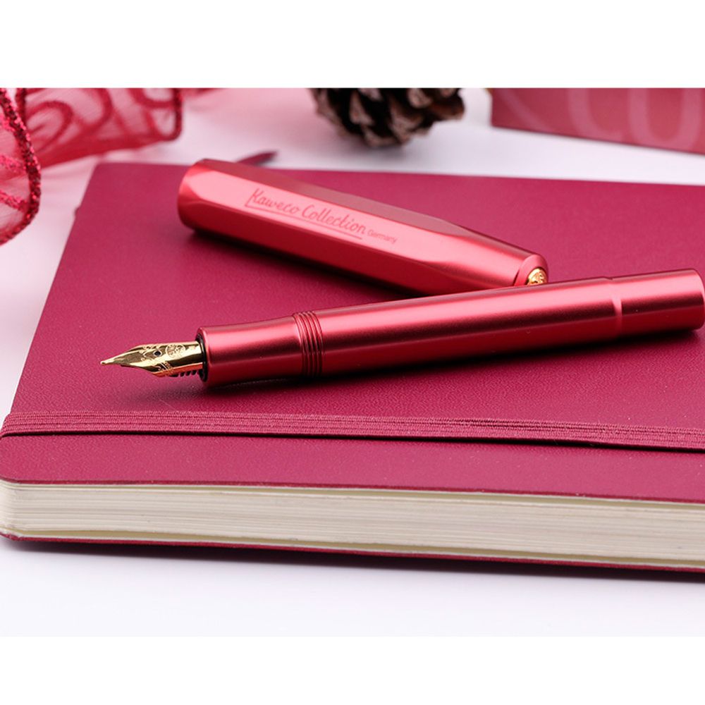 Перьевая ручка Kaweco AL Sport Collection Ruby с пером F (11000148) 8