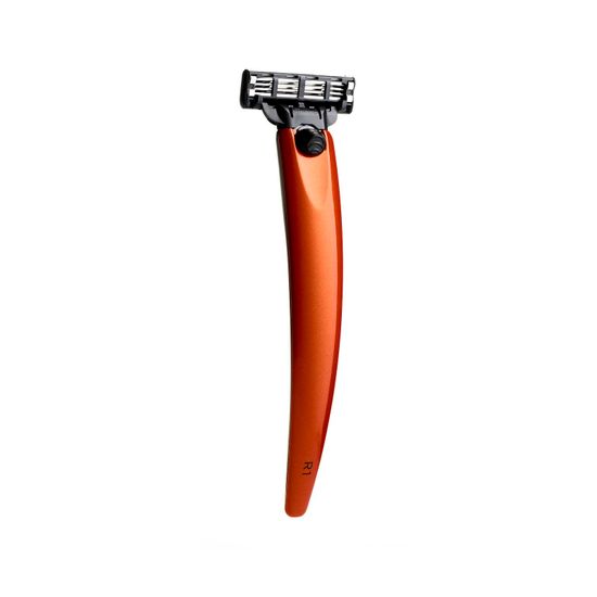 Бритва Bolin Webb R1, оранжевый металлик, Gillette Mach3