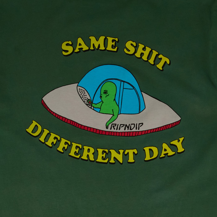 Футболка мужская Ripndip Same Shit Different Day Tee артикул:RND10101 - купить в магазине Дайс