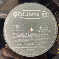 Винтажная виниловая пластинка LP Helen Vita, Die Allerfrechsten Chansons Aus Dem Alten Frankreich (Германия 1970)