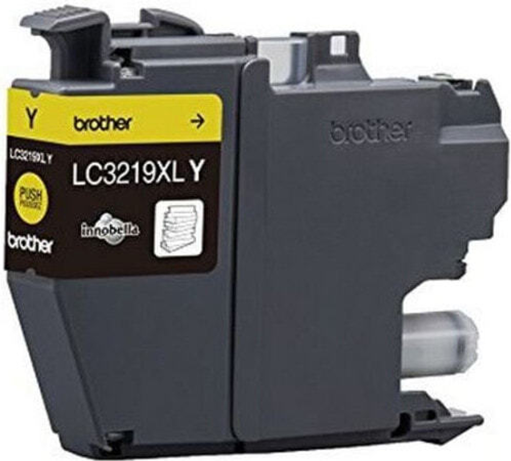 Картридж струйный желтый 1 шт Brother LC3219XLY