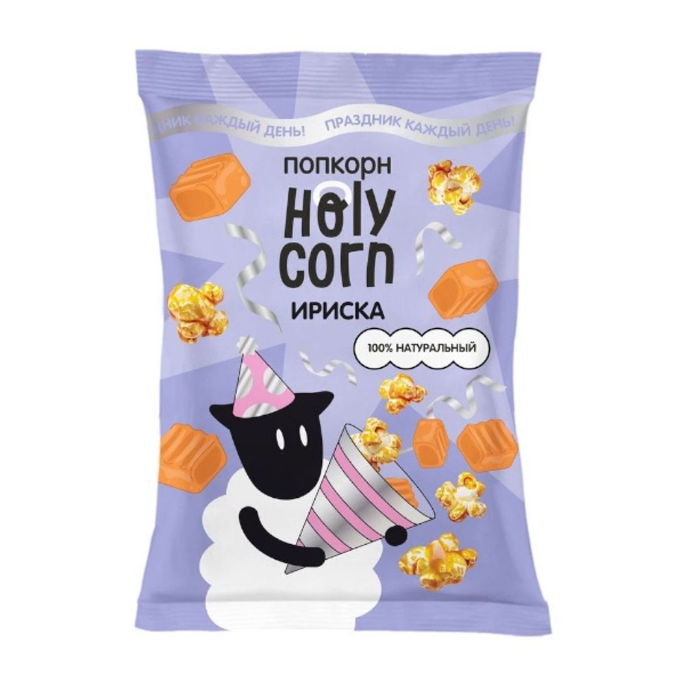 Попкорн Holy Corn Праздничная ириска 50 г