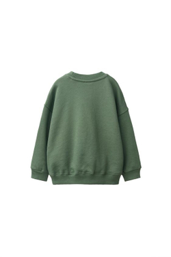ZARA ОДНОТОННАЯ ТОЛСТОВКА, МЯГКИЙ ЗЕЛЕНЫЙ