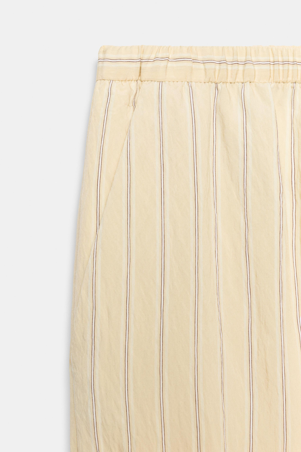 БРЮКИ-БАЛЛОНЫ В ПОЛОСКУ — ZW COLLECTION — ZARA