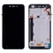 Дисплей для Lenovo K5 Plus в сборе с тачскрином на рамке (Black)