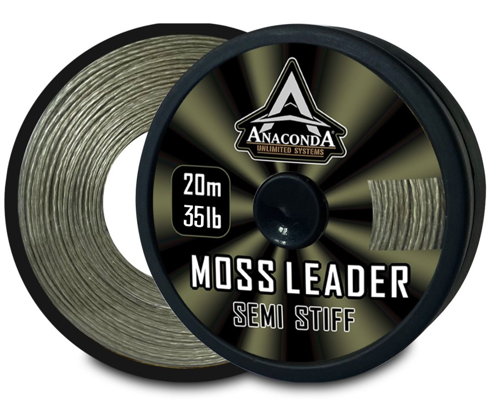 Шок-лидер плетёный Anakonda SEMI STIFF 35lb 20м