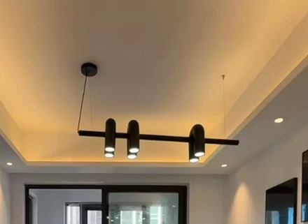 Pendant design lamp-трек Cirkus by AGO Lighting (Black)