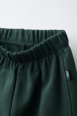 ZARA КОМПЛЕКТ ИЗ ДВУХ ОДНОТОННЫХ ДЖОГГЕРОВ, АНТРАЦИТОВО-СЕРЫЙ