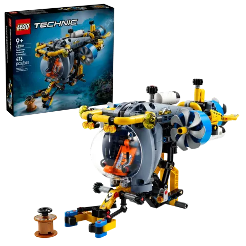 Конструктор LEGO Technic 42201 Глубоководная исследовательская подводная лодка
