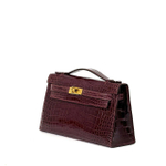 Сумка Hermes из кожи крокодила