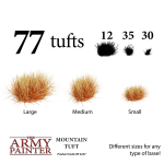 (Бронь) Basing Flock Battlefields XP Mountain Tuft 77 Tufts 4227