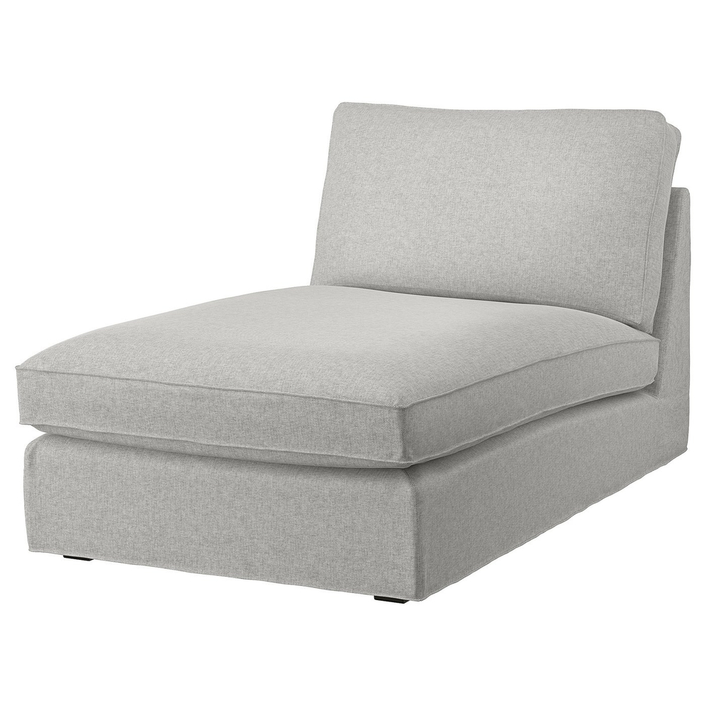 IKEA KIVIK  (ИКЕА КИВИК)  -  Чехол на шезлонг - Tallmyra белый/чёрный