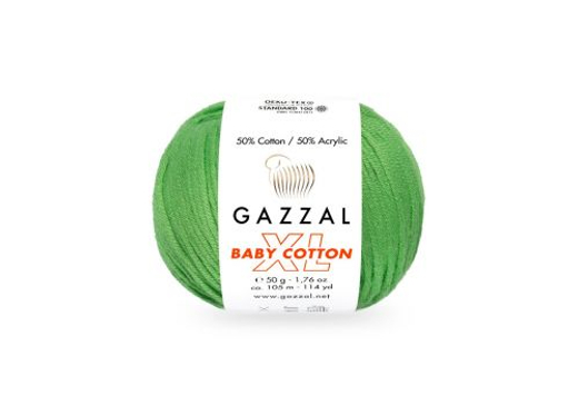 BABY COTTON XL, темно-фисташковый