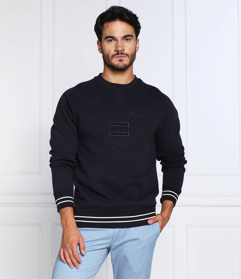 Худи Tommy Hilfiger - темно-синий(MW0MW27895)