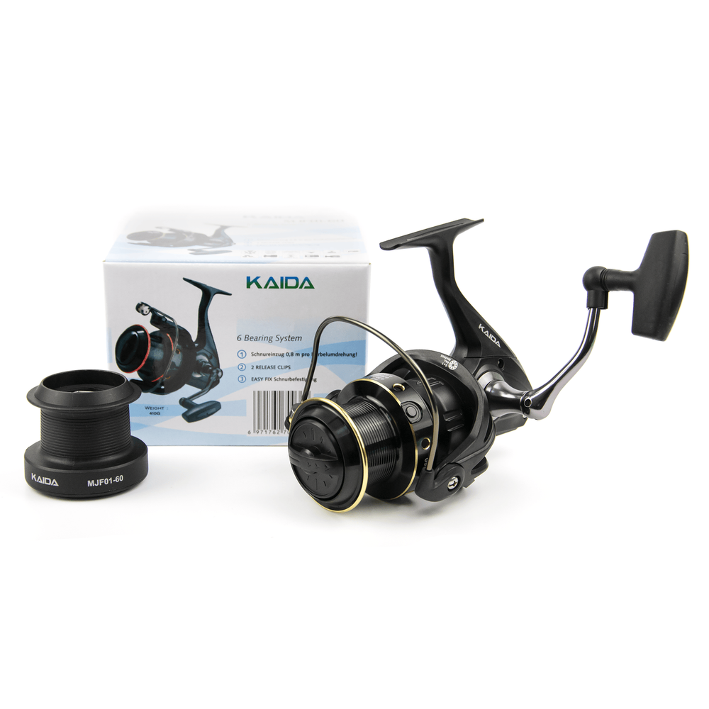 Безынерционная катушка 6000 Kaida MJF01-60 (5+1BB, мет. шпуля)