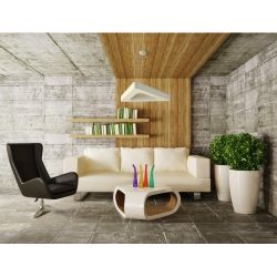 Светильник LED ЭРА Geometria SPO-154-W-40K-042 Delta 42Вт 4000К 3500Лм IP40 800*800*80 белый подвесной | Декоративные светильники Geometria