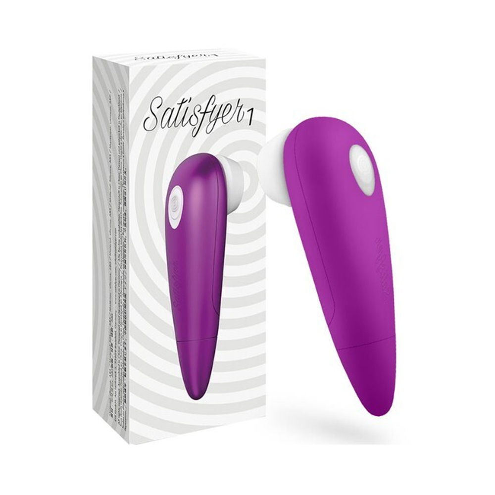Вакуум-волновой бесконтактный стимулятор клитора Satisfyer 1 (11 режимов ) (Цвет: золотисто-розовый)