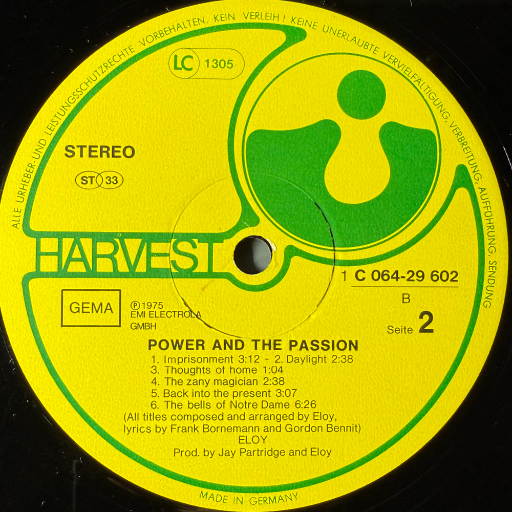Eloy - Power And The Passion (Германия)