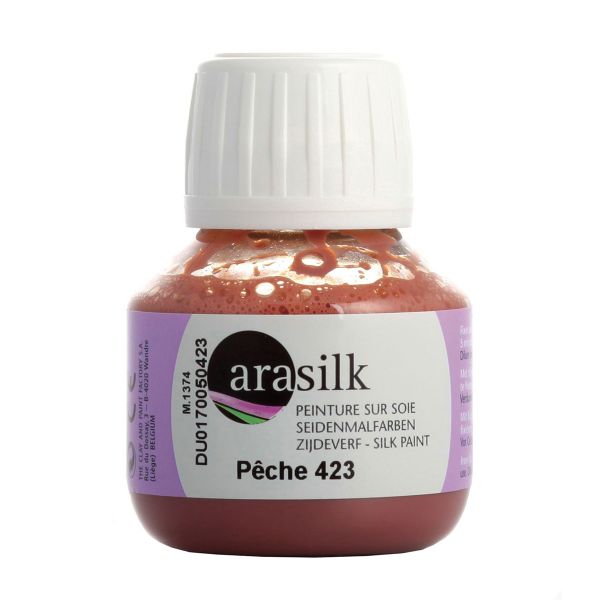 Краска для шелка H Dupont Arasilk, 50мл, 423 персик