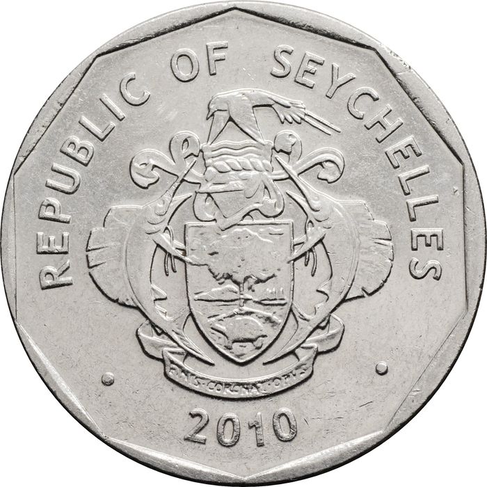 5 рупий 2010 Сейшелы XF