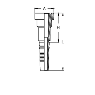 Фитинг DN 32 SFS CAT 1.1/2 63.5 Interlock