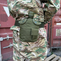 Фляга с алюминиевой кружкой