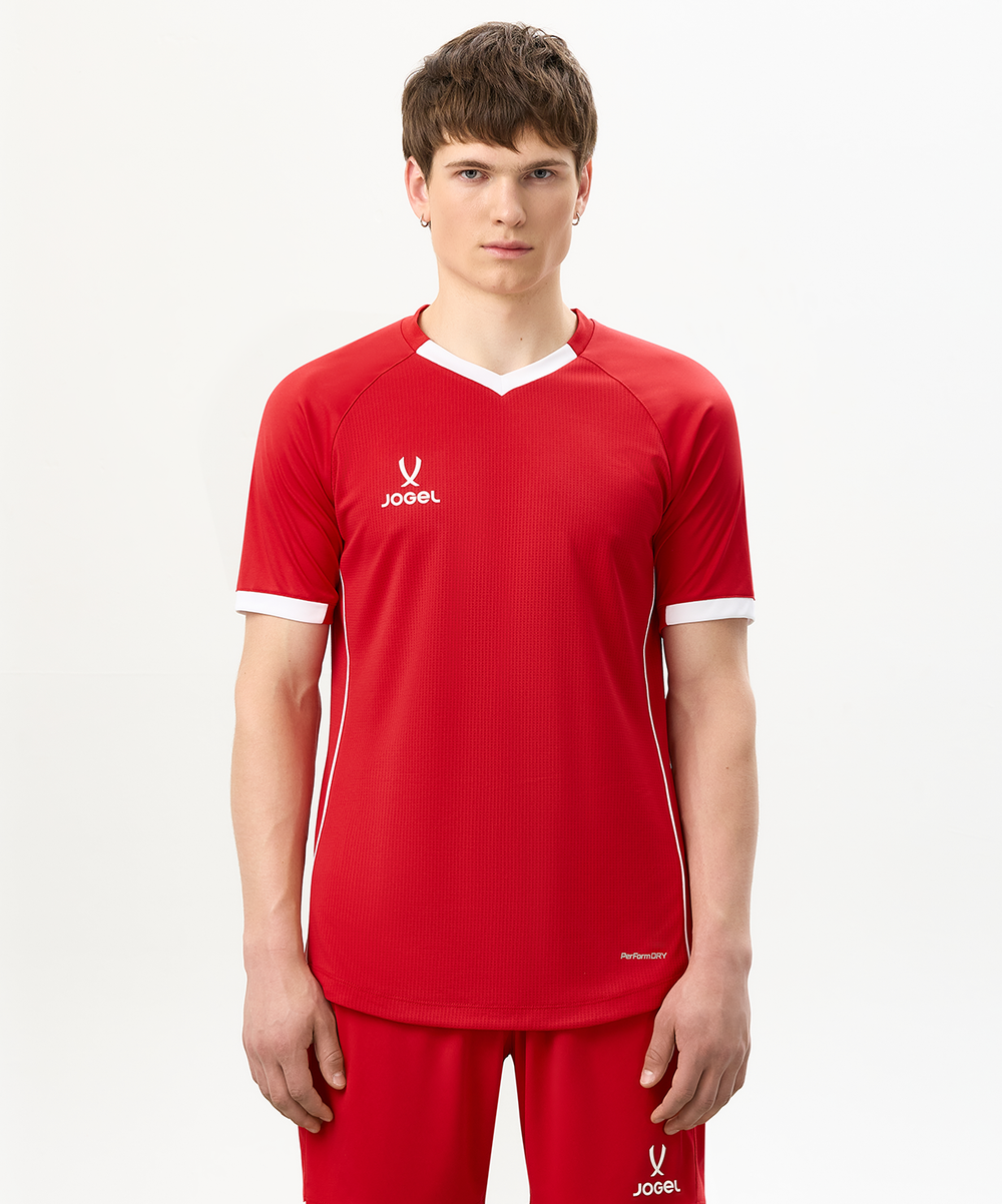 Футболка игровая Jogel DIVISION PerFormDRY Prisma Jersey, красный R2