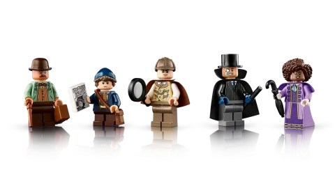 Конструктор LEGO Icons 10351 Шерлок Холмс: книжный уголок