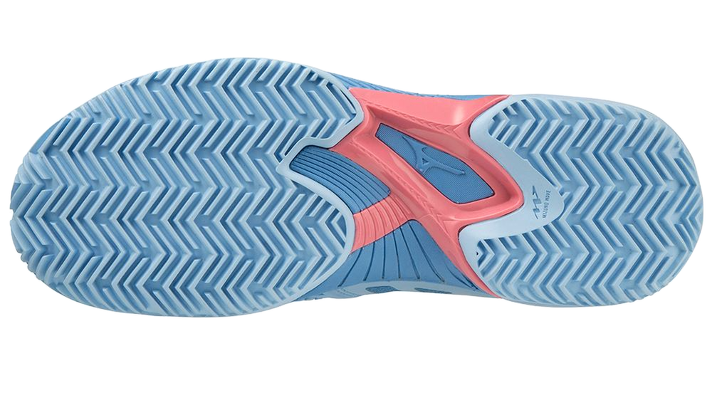 Женские Кроссовки теннисные Mizuno Wave Exceed Tour 5 CC - dutch cana/white/tea rose