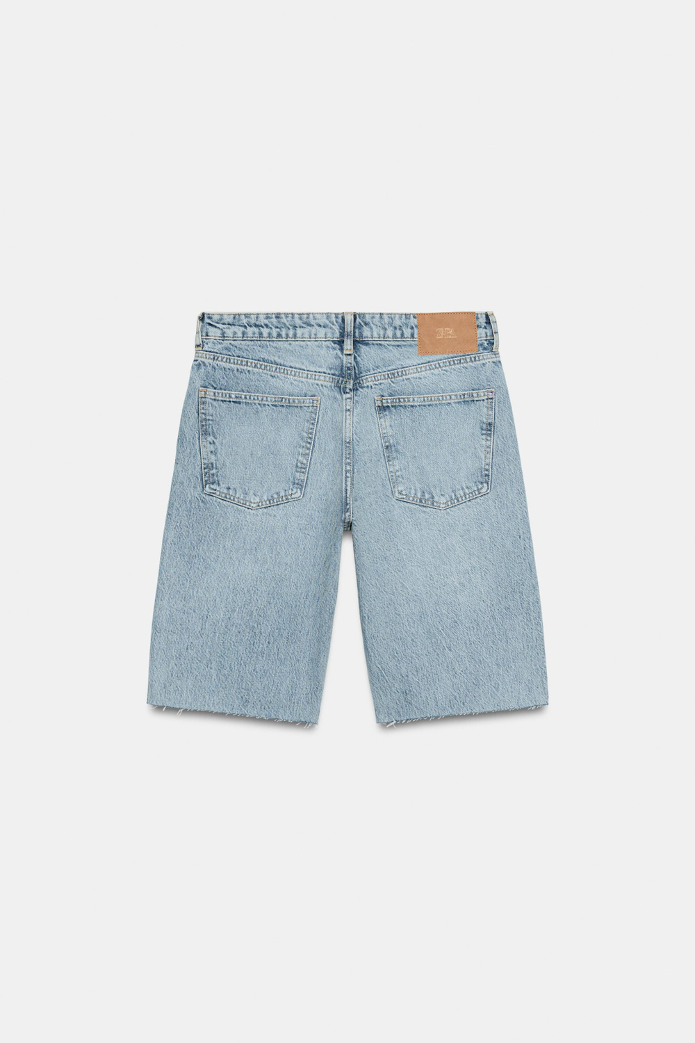 ДЖИНСОВЫЕ ШОРТЫ Z1975 СО СРЕДНЕЙ ПОСАДКОЙ — ZARA
