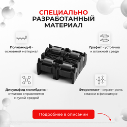 Ремкомплект ограничителей дверей Mazda RX-8 SE; FE (Передние двери, тип 2) 2003-2012