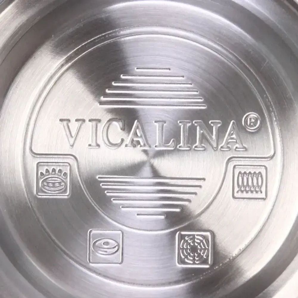 Чайник из нержавеющей стали 2л «Vicalina» турецкий черный VL-9353