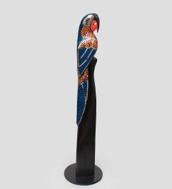 Decor and Gift 23-002-01 Статуэтка «Попугай» дерево+стекл.мозаика 80 см