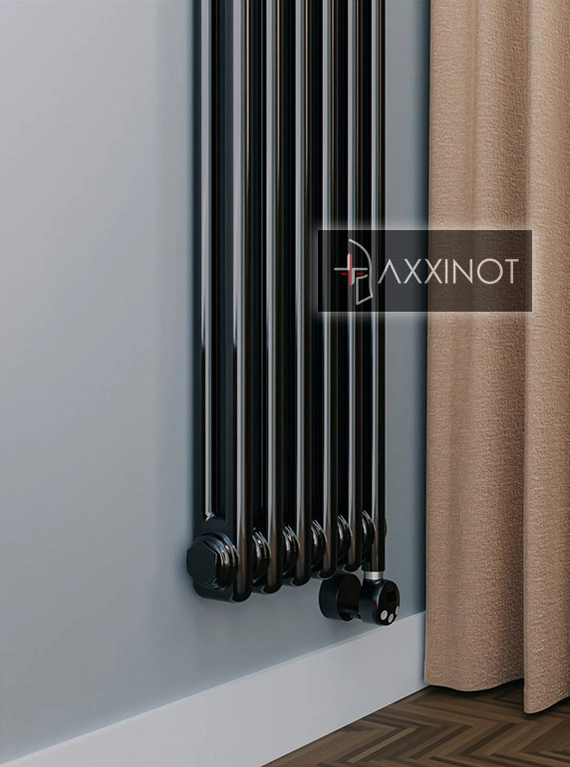 Axxinot Sentir Electric 2180 - электрический вертикальный двухтрубный трубчатый радиатор высотой 1800 мм
