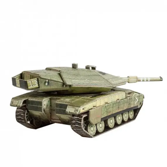 Конструктор из картона. Танк Merkava Mk.4