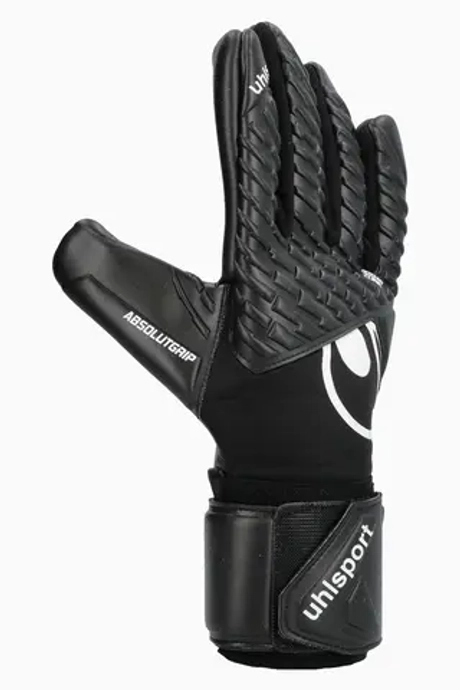 Вратарские перчатки Uhlsport Fangmaschine Comfort Absolutgrip HN - черный