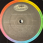 Nat King Cole ‎– The Best Of Nat King Cole (Бразилия 1985г.)