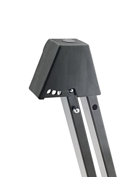 K&M 17541-013-55 black стойка для акустической гитары без держателя грифа
