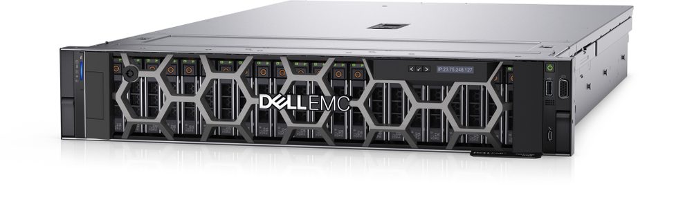 Стоечный сервер - Dell PowerEdge R750 G15, 2U, 12x 3.5“, 2x Xeon[5317] 12 Cores, 256Gb, 210-AYCG