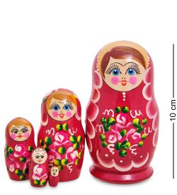Народные промыслы МР-43/13-D Матрешка 5м «Влада» мал.