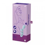Мультифункциональный вибратор для тройной стимуляции Satisfyer Tri Ball 2 голубой