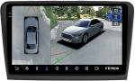 Магнитола для Skoda Superb 2008-2014 B6 - Teyes CC3-2K-360 на Android 10, Быстрая, 2K QLED, CarPlay, 4G SIM-слот, 4 камеры в комплекте