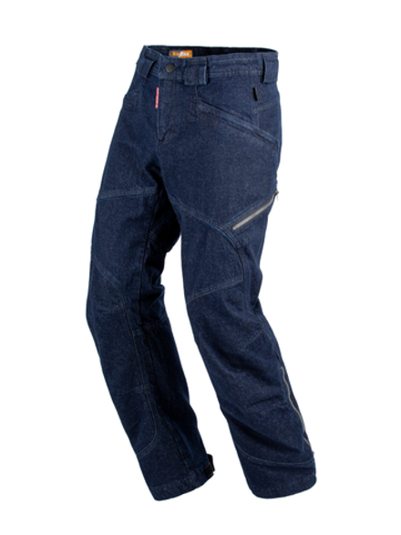 Мотоштаны Starks джинсовые CITY ZEN , муж., Comfort fit, CORDURA, Синий, Rinsed wash (40)