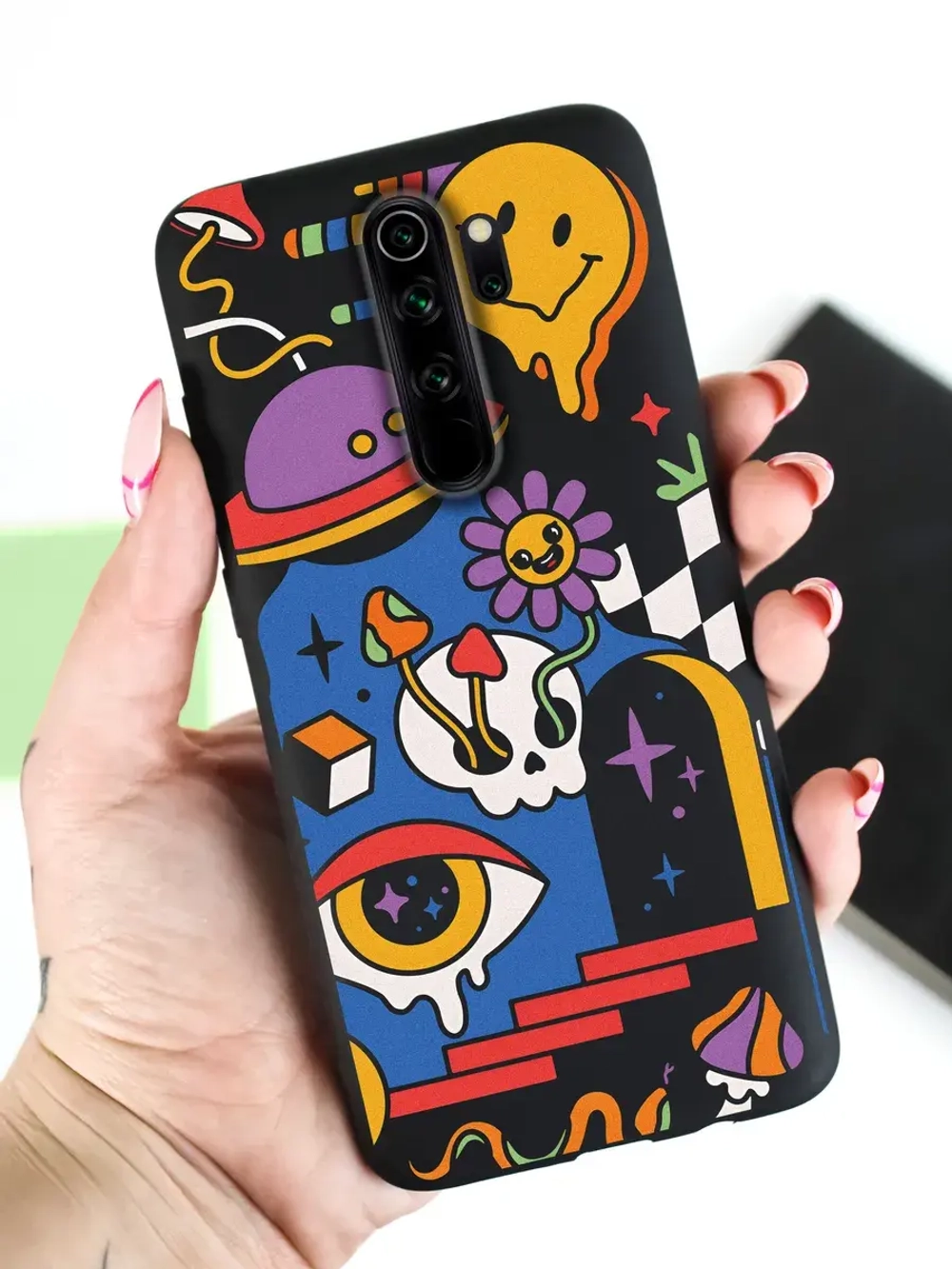 Чехол на Xiaomi Redmi Note 8 pro с принтом